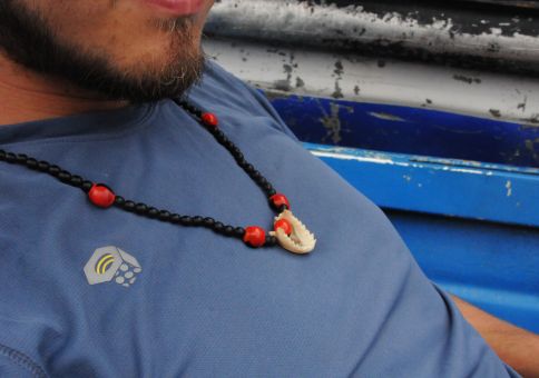Piranha necklace